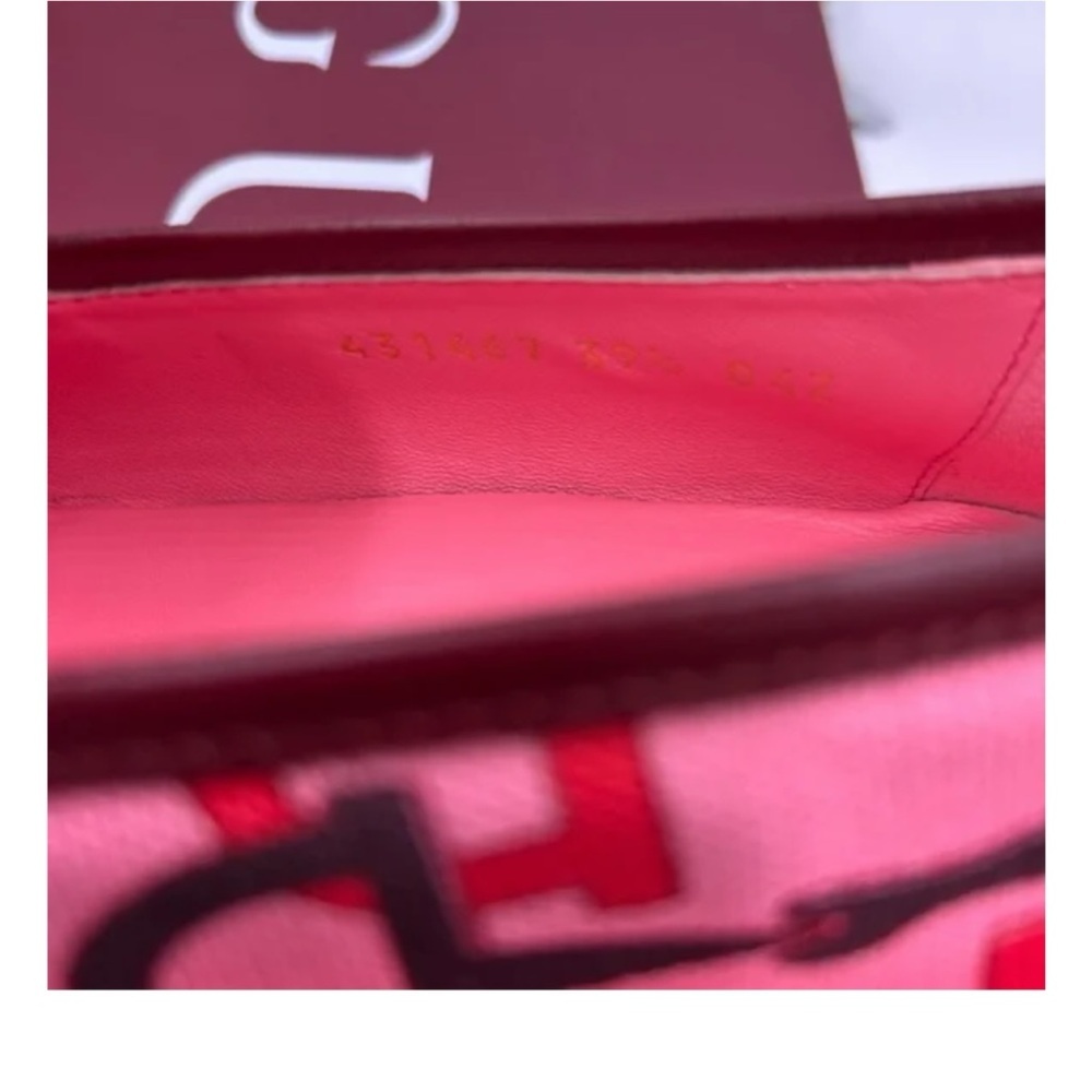 Gucci horse bit canvas/leather loafers size 39.5 made in Italy - Picture 5 of 9